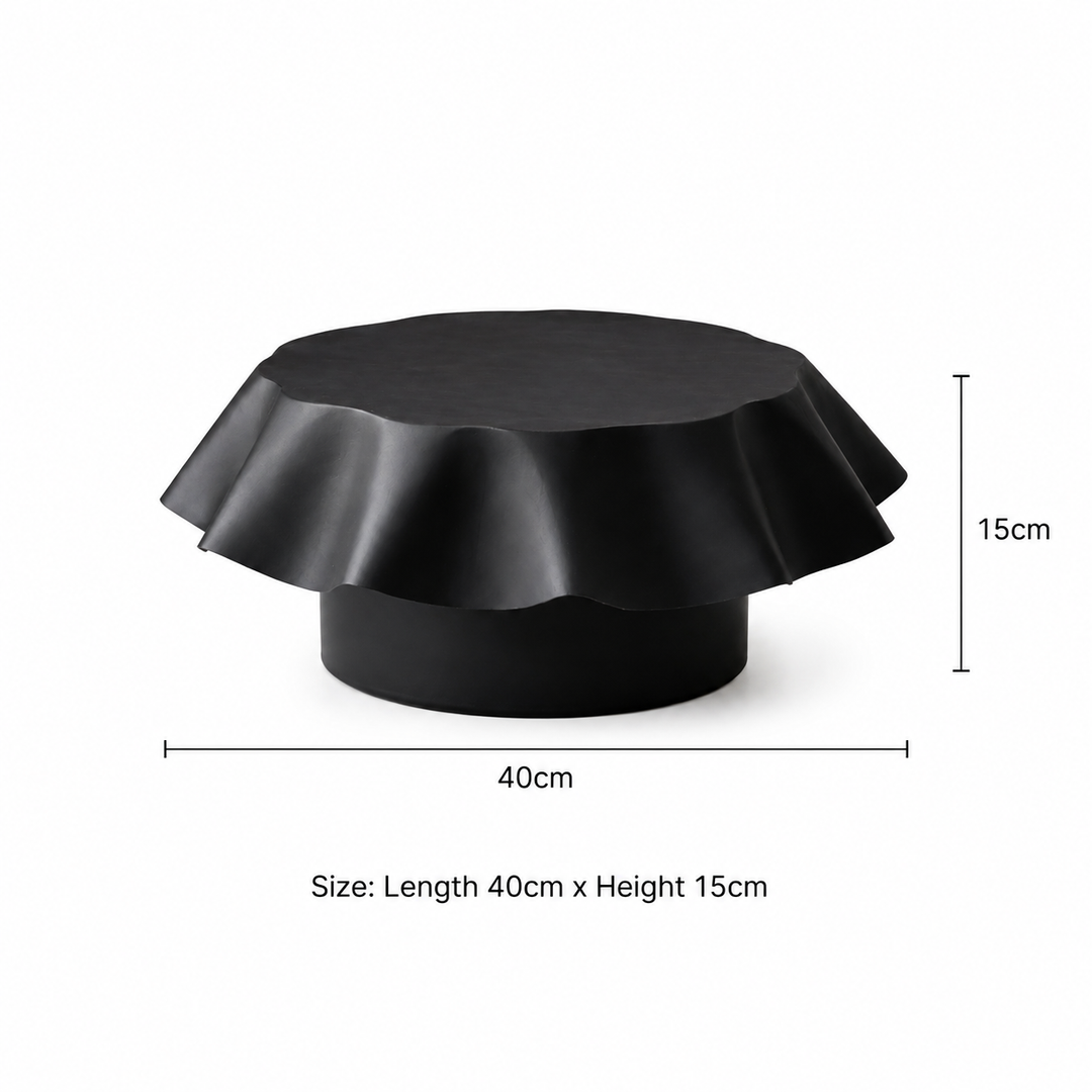 Noir Aluminium Tabletop Stand – Black Powder Coat