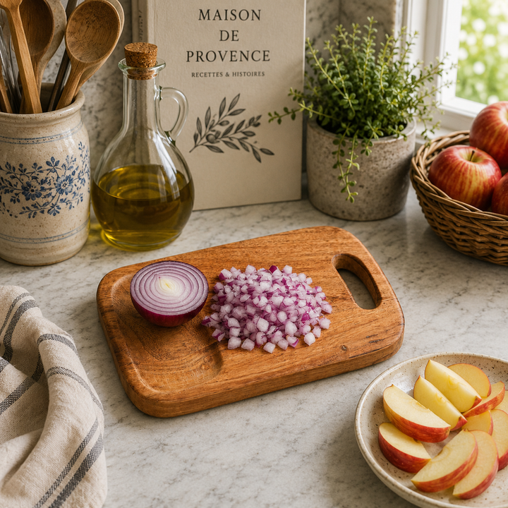 Acacia Wood Serving & Chopping Board with Grip Handle