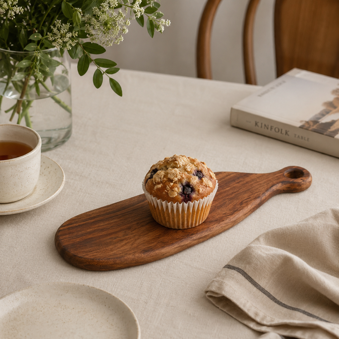 Classic Loop Chopping Board in Acacia Wood 13x48 cm