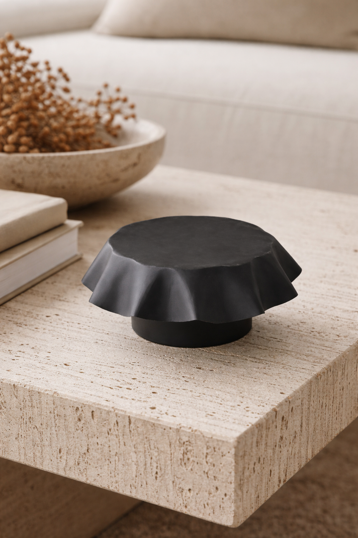Noir Aluminium Tabletop Stand – Black Powder Coat