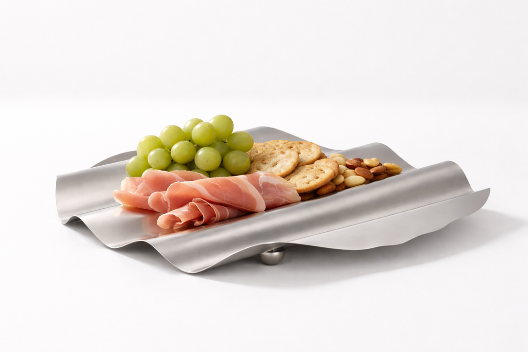 Linea Iron Tray with Bronze Finish