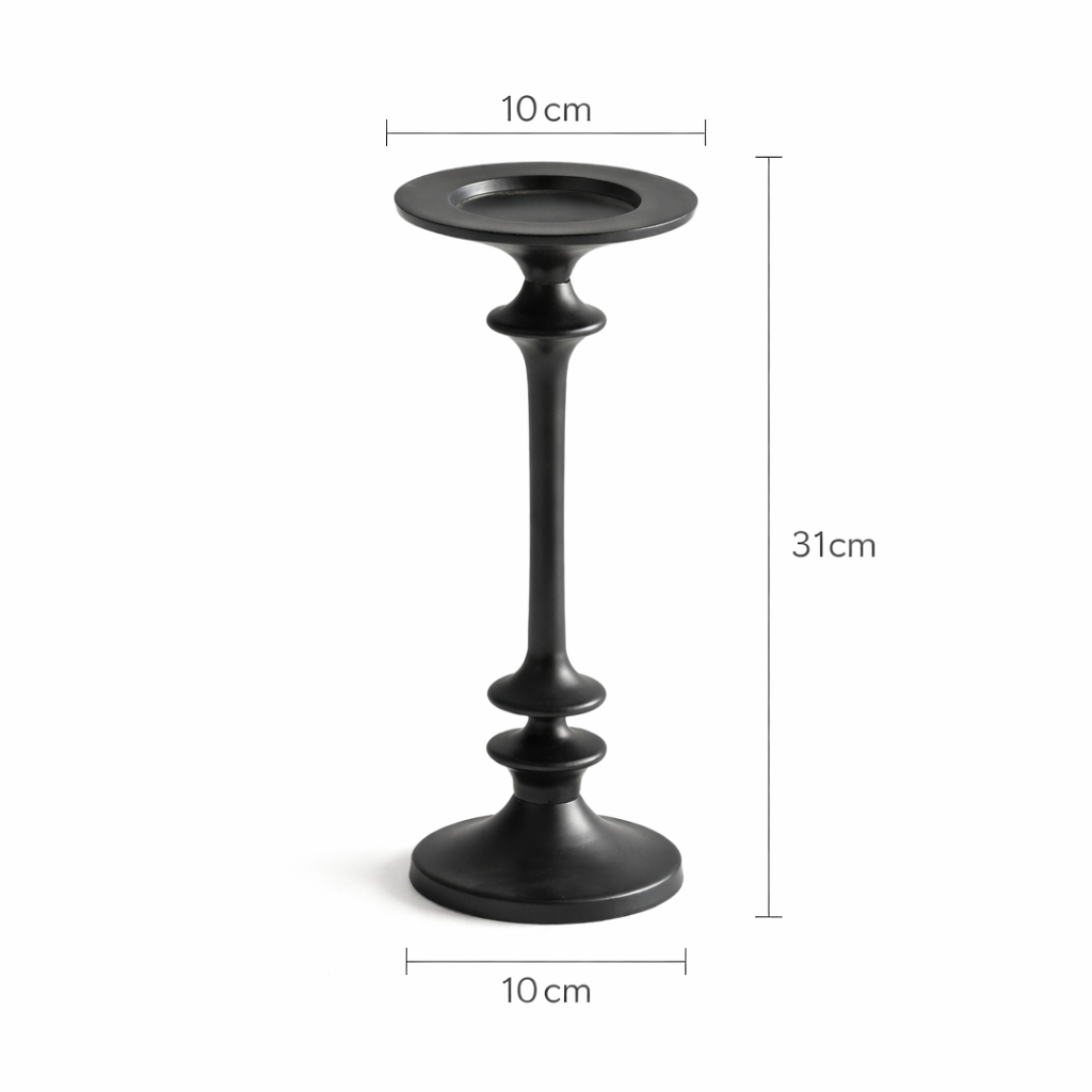 Black powder coat