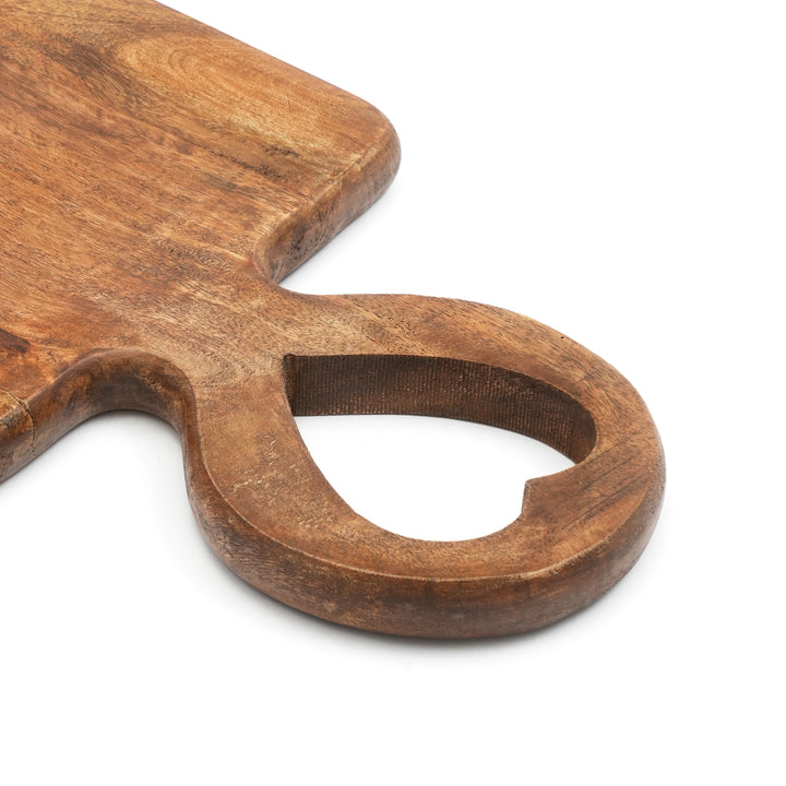 Handcrafted Heart Wood Chopping & Serving Board - Durable, Food-Safe Kitchen Platter, Charcuterie Gift
