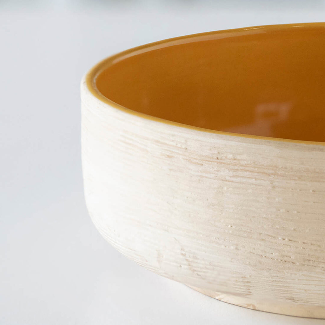 AMBER LOVE CERAMIC SALAD BOWL (SWTEA1852)
