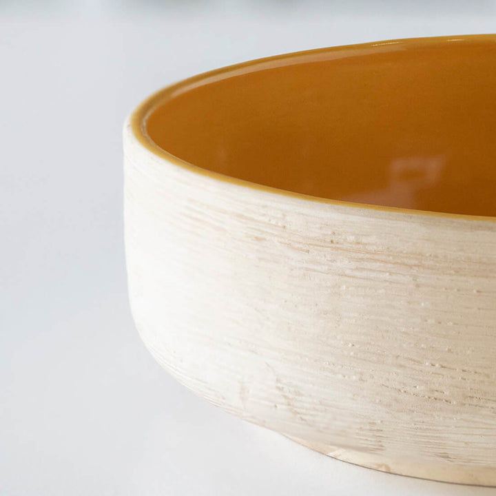 AMBER LOVE CERAMIC SALAD BOWL (SWTEA1852)