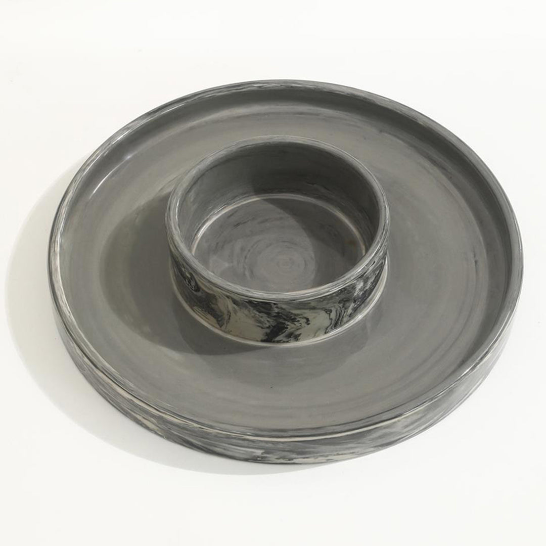 CARBON CERAMIC SNACK PLATTER (SWSWA2580)