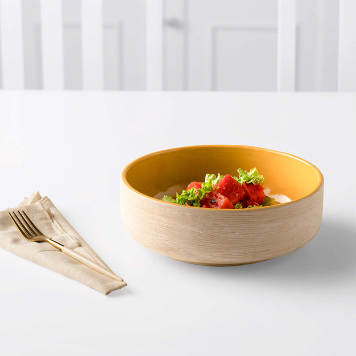 AMBER LOVE CERAMIC SALAD BOWL (SWTEA1852)