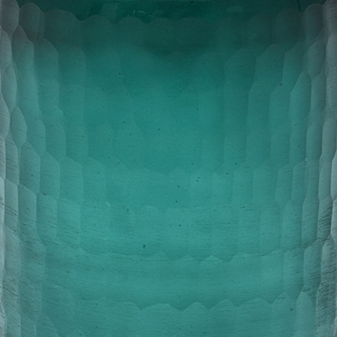 Honeycomb Etched Broad Vase (EO1105) (24cm)