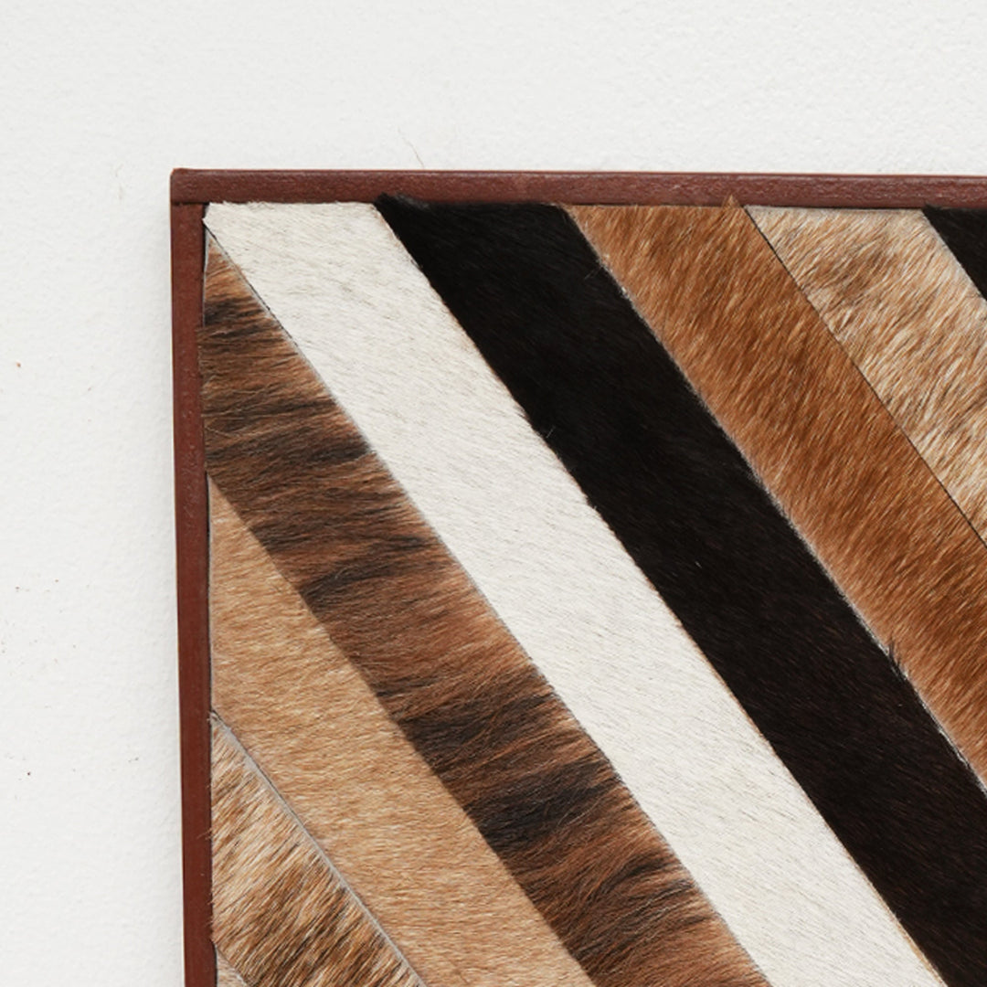 Hair On Wall Decor With Wooden Frame (WD - 16)