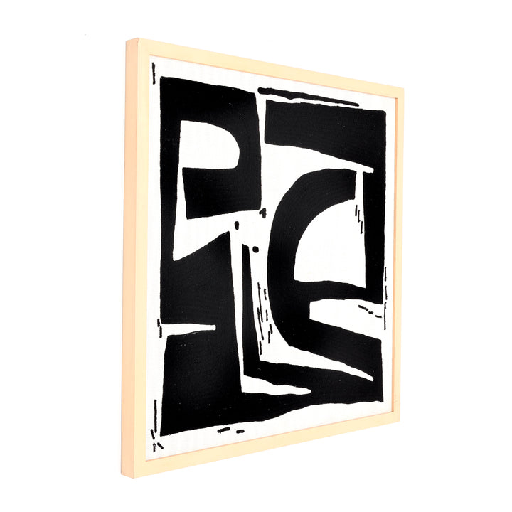 Cotton Wall ART With Tufted Embroidery and Wooden Frame OSR-5689