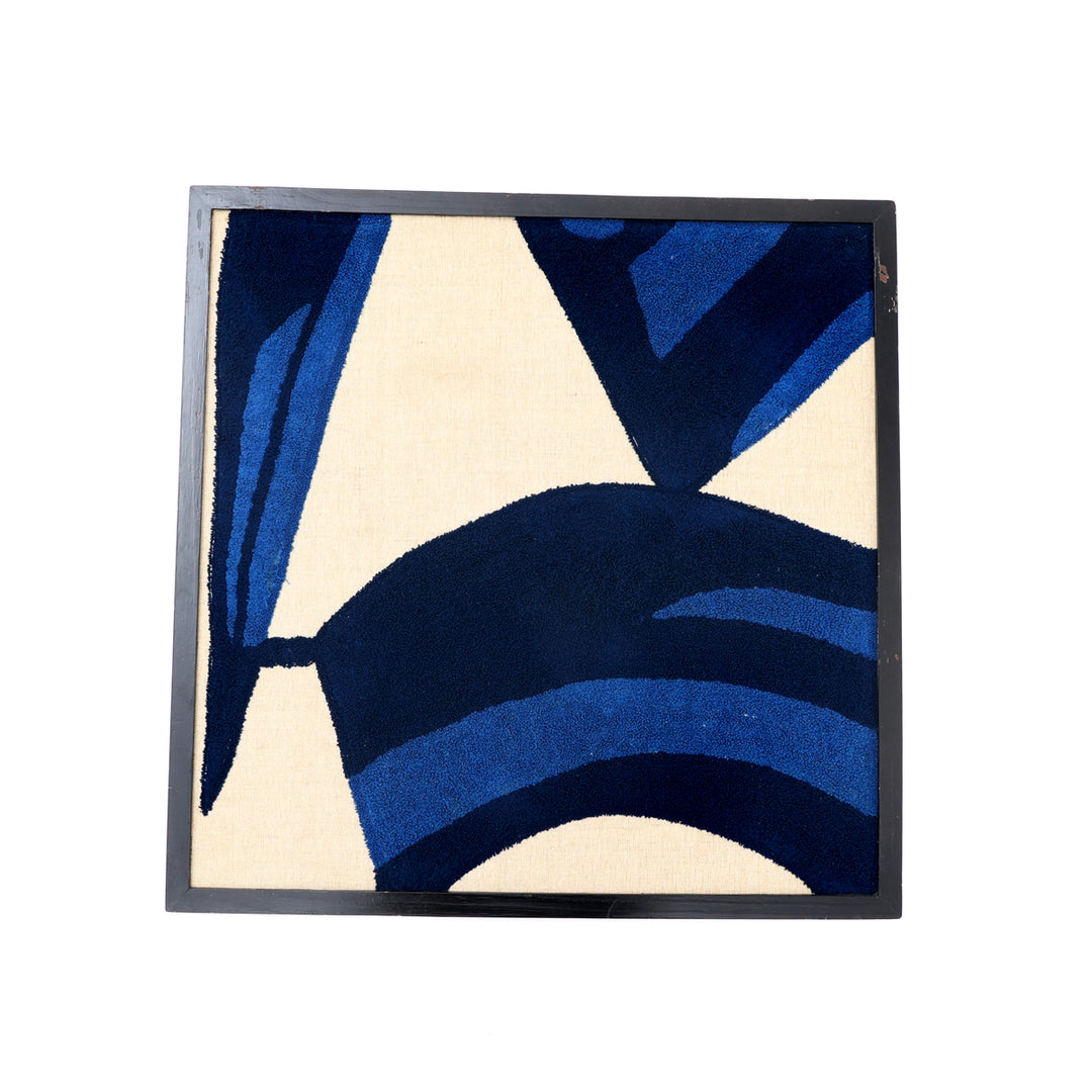 Cotton Wall ART With Tufted Embroidery and Wooden Frame OSR-5692