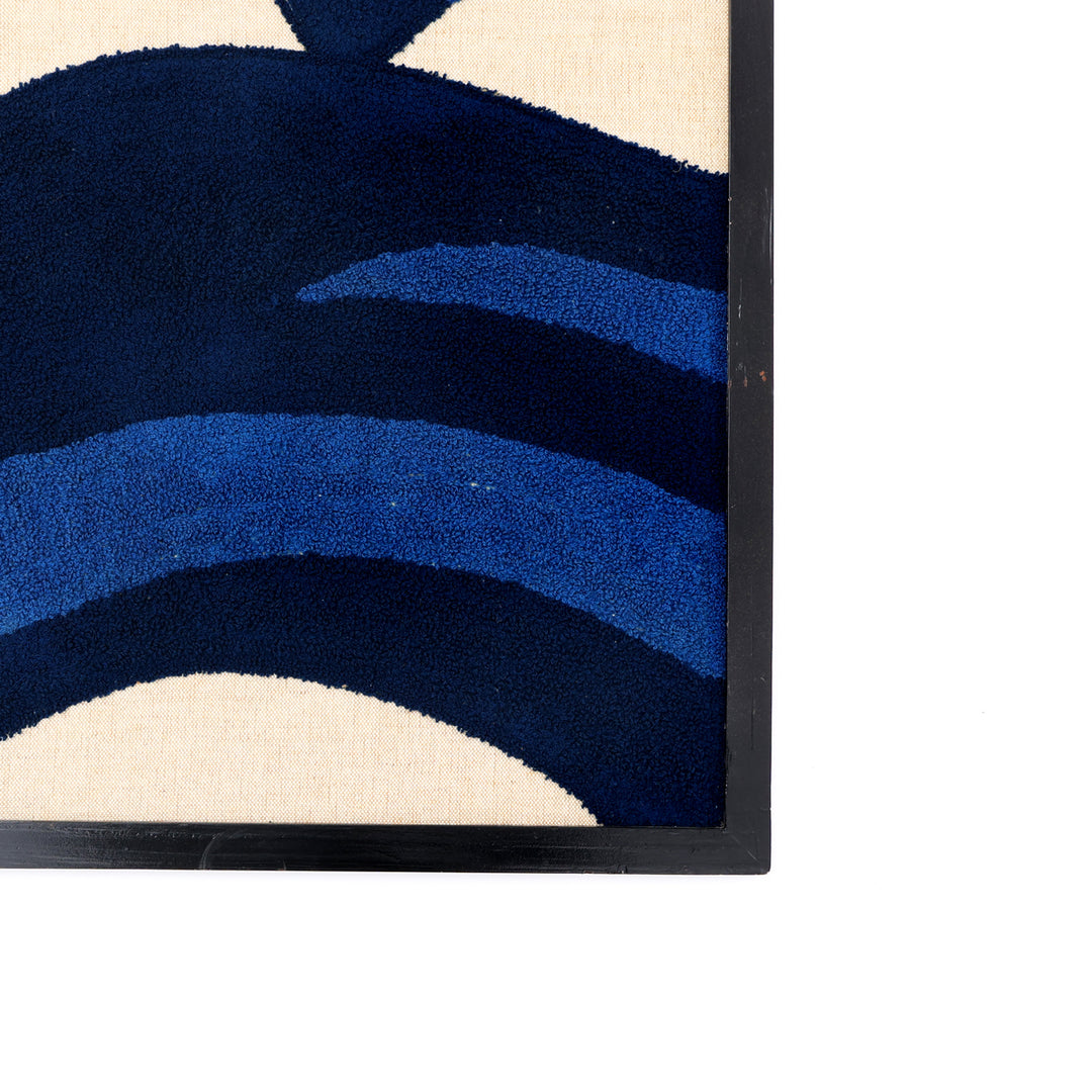 Cotton Wall ART With Tufted Embroidery and Wooden Frame OSR-5692