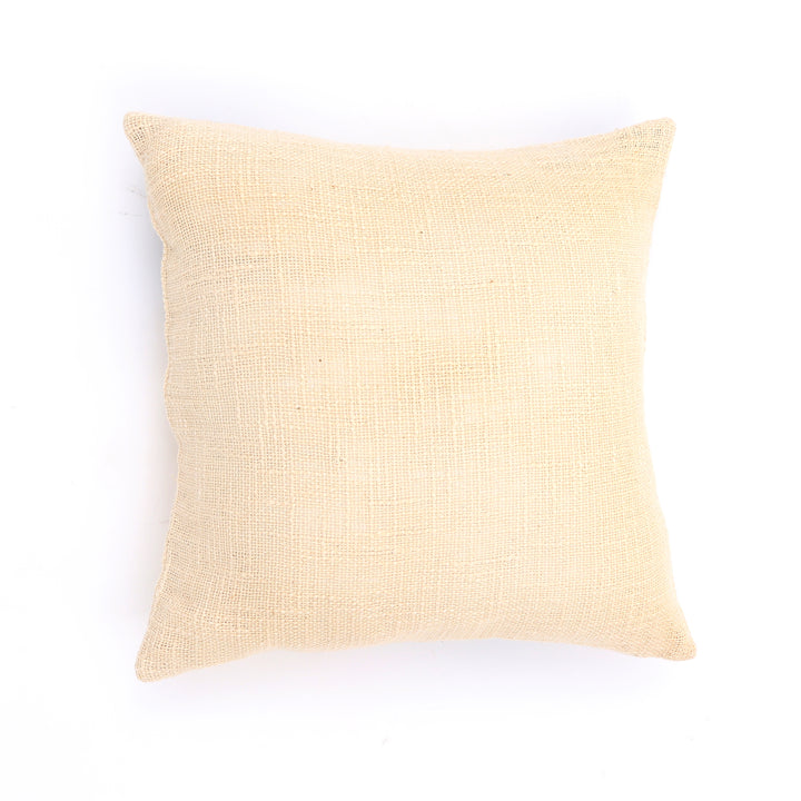 Coussin élégant 100 % coton avec rembourrage