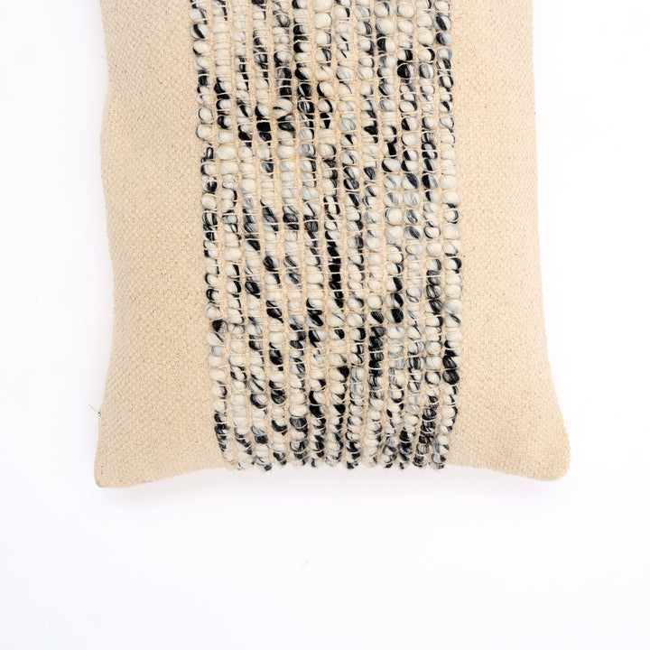 Coussin en fil assorti texturé avec rembourrage