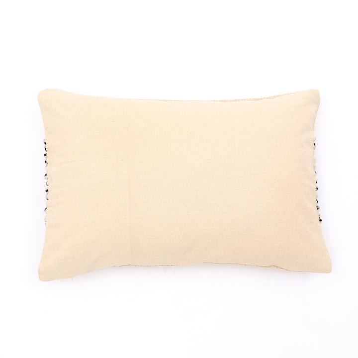 Coussin en fil assorti texturé avec rembourrage