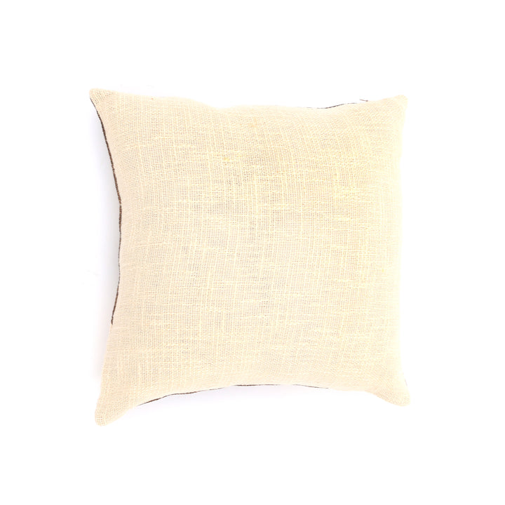 Coussin unique 100 % coton avec rembourrage