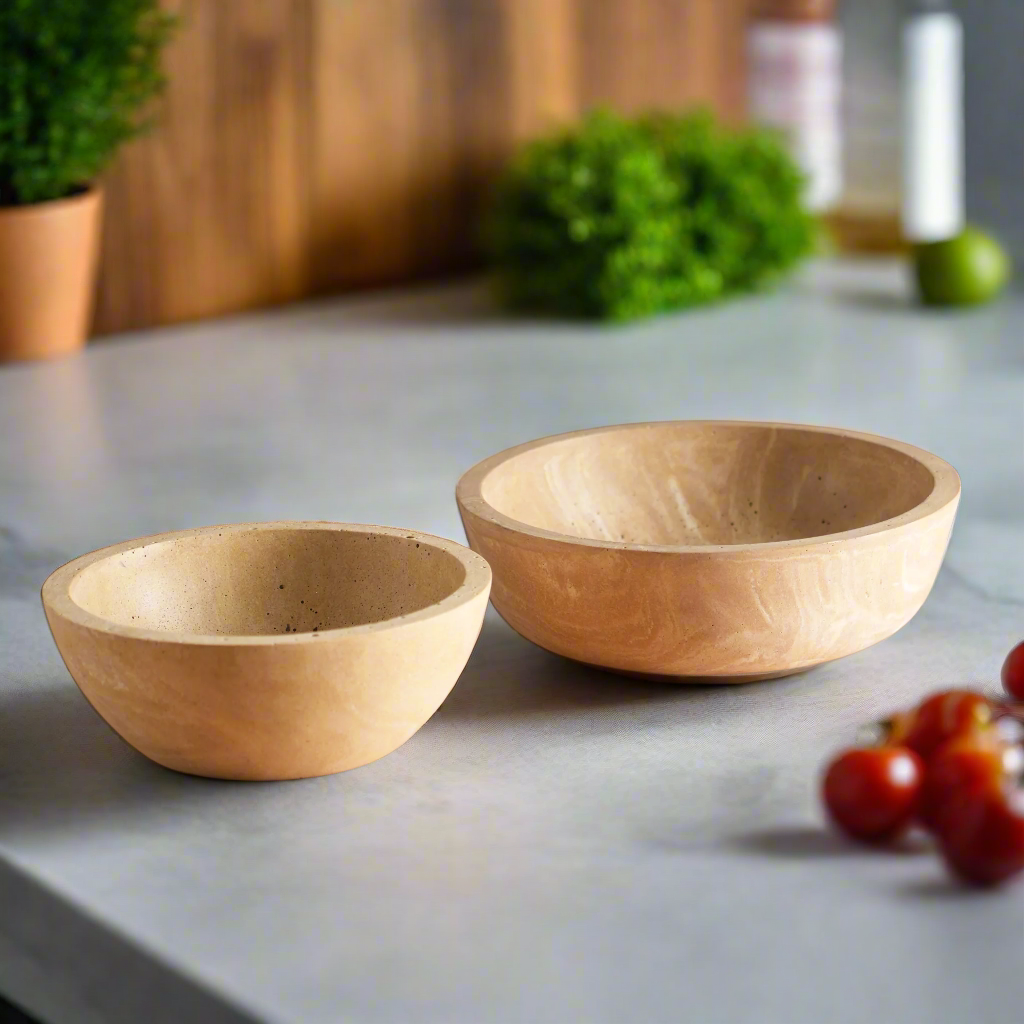 Saladier en résine – Plat de service élégant et durable pour toutes occasions - 4156