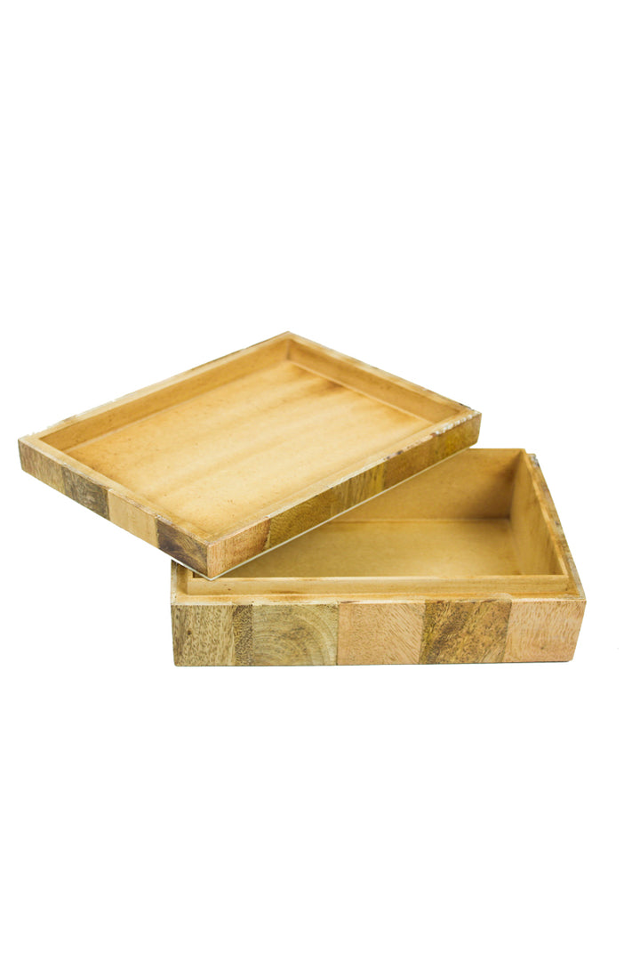 Cornice per foto in legno e resina (4x6) – Esposizione elegante per ricordi preziosi