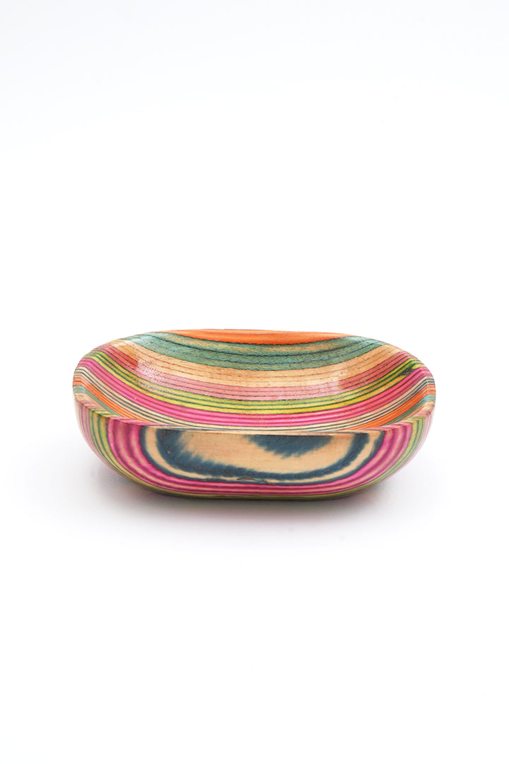 Multi Color Decorative Oval BowlMLB25