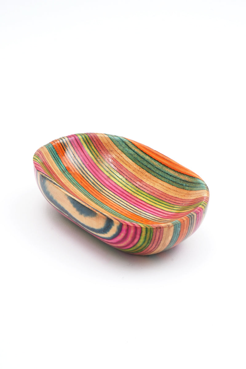 Multi Color Decorative Oval BowlMLB25