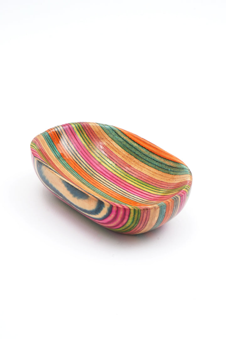 Multi Color Decorative Oval BowlMLB25