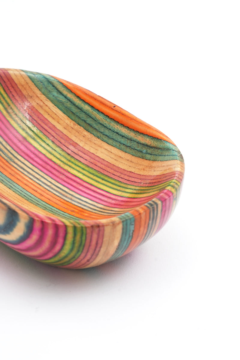 Multi Color Decorative Oval BowlMLB25