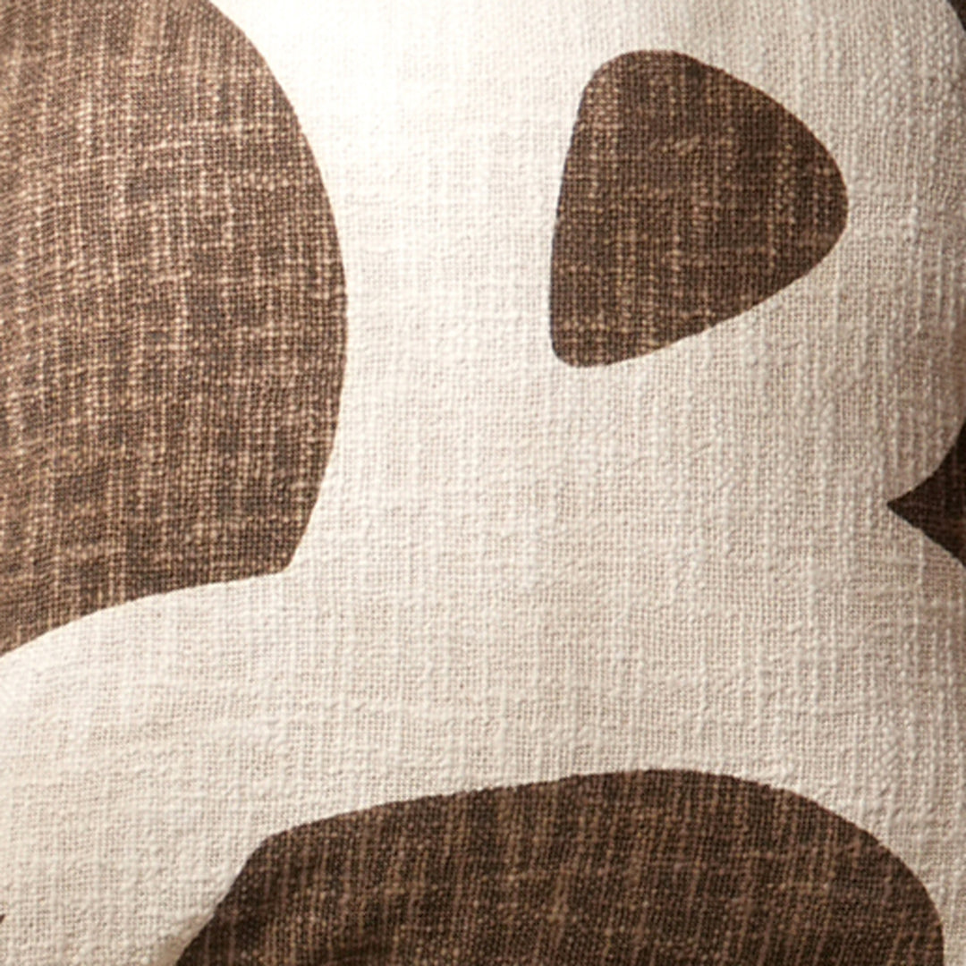 Coussin unique 100 % coton avec rembourrage
