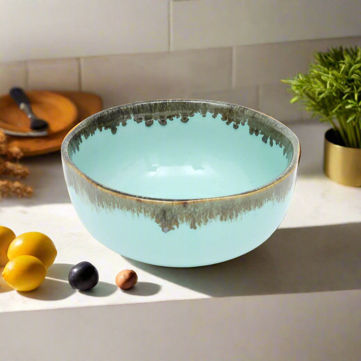 ORGANIC BOWL SMALL DESERT AND MATT BLUE