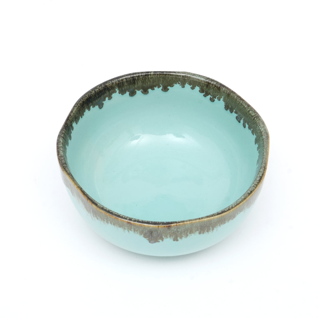 ORGANIC BOWL SMALL DESERT AND MATT BLUE