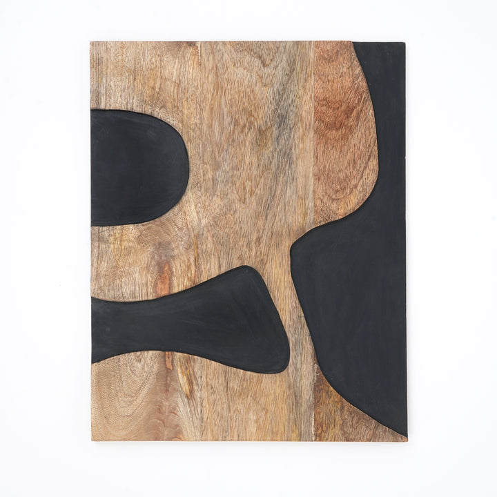 Dekorative Holzschnitzerei Wandkunst