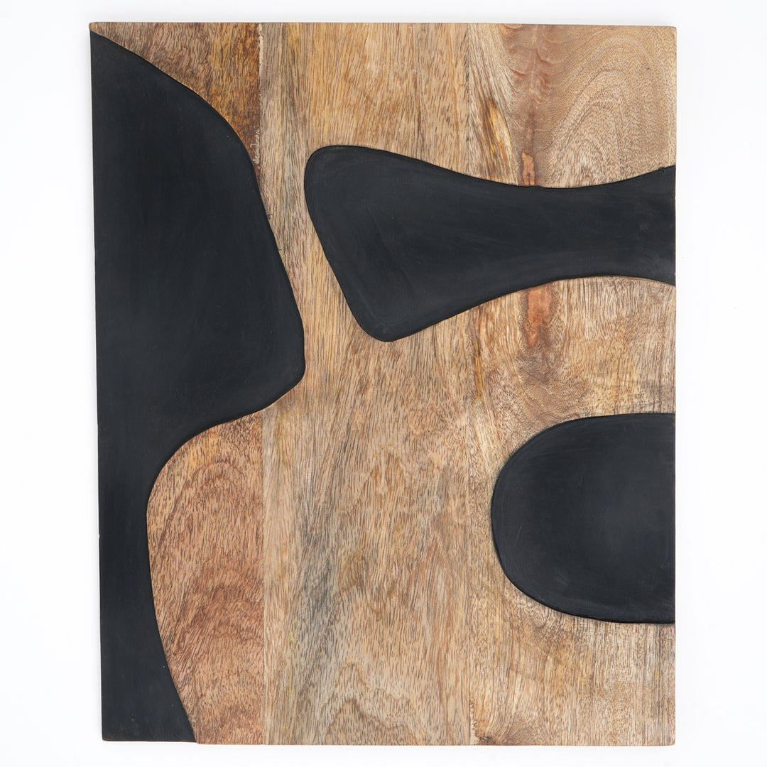 Dekorative Holzschnitzerei Wandkunst