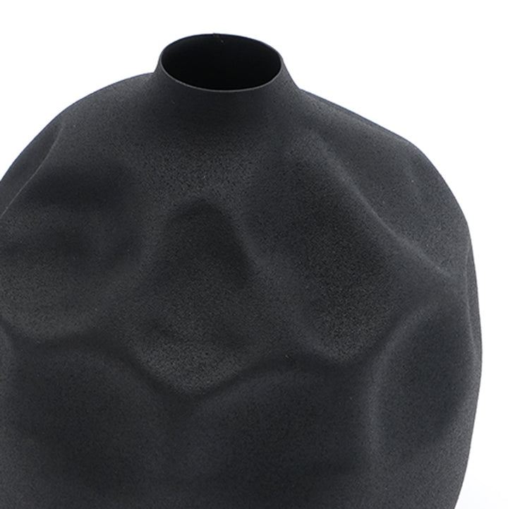 Mild Steel Round Decorative Vase – Modern Elegance for Your Home