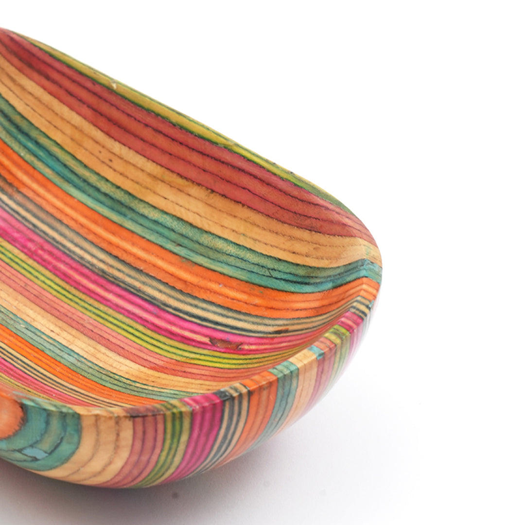 Multi Color Decorative Oval BowlMLB26