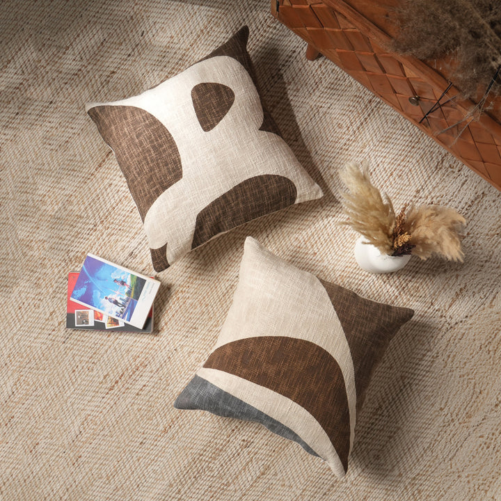 Coussin unique 100 % coton avec rembourrage