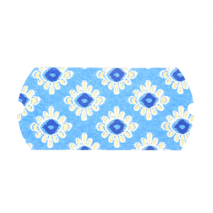 Screen Printed Recycled Cotton Pillow Box – Eco-Friendly Storage with Artistic Design - RPP.BX.103