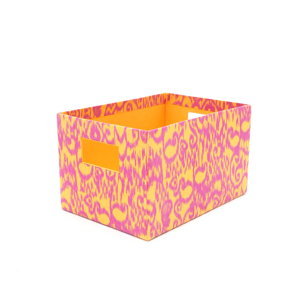 Screen Printed Recycled Cotton Square Nested Boxes – Eco-Friendly & Stylish Storage - RPP.BX.122