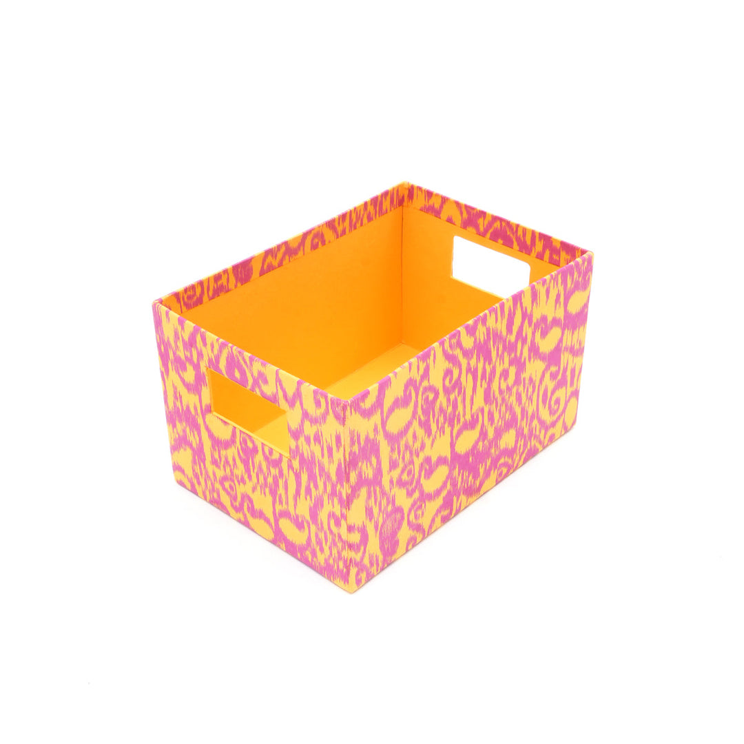 Screen Printed Recycled Cotton Square Nested Boxes – Eco-Friendly & Stylish Storage - RPP.BX.122