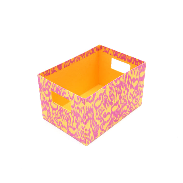 Screen Printed Recycled Cotton Square Nested Boxes – Eco-Friendly & Stylish Storage - RPP.BX.122