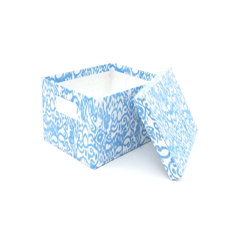 Screen Printed Recycled Cotton Square Nested Boxes – Eco-Friendly & Stylish Storage - RPP.BX.123