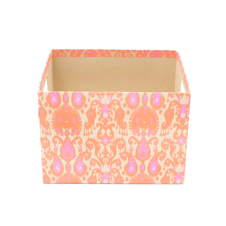 Screen Printed Recycled Cotton Square Nested Boxes – Eco-Friendly & Stylish Storage - RPP.BX.124