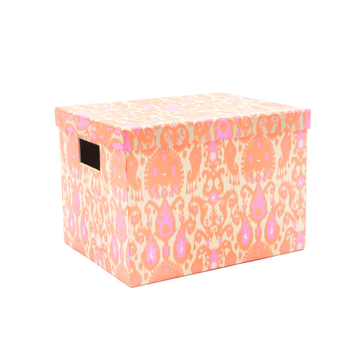 Screen Printed Recycled Cotton Square Nested Boxes – Eco-Friendly & Stylish Storage - RPP.BX.124