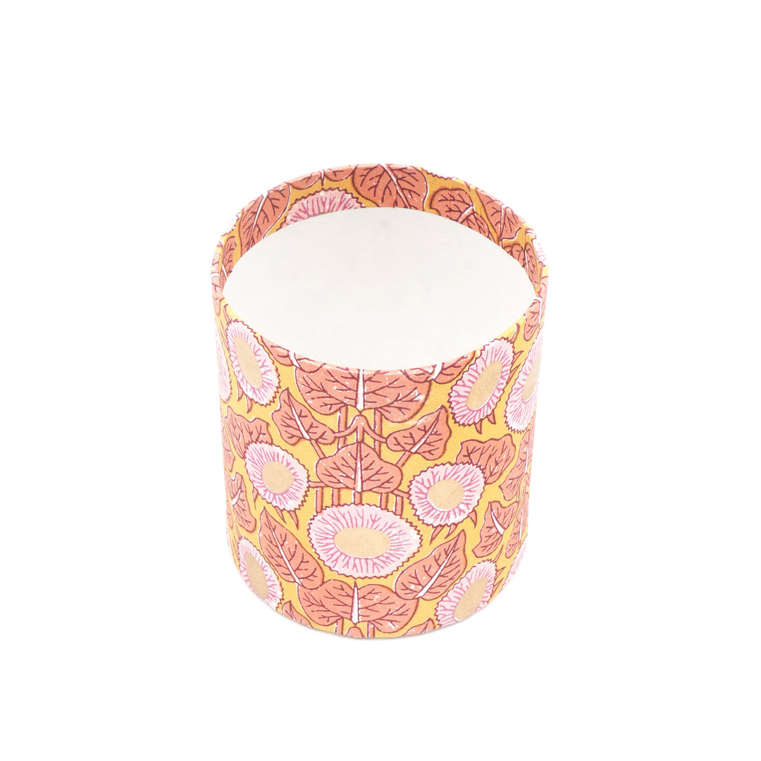 Screen Printed Recycled Cotton Round Nested Boxes – Eco-Friendly Storage with Artistic Flair - RPP.BX.92