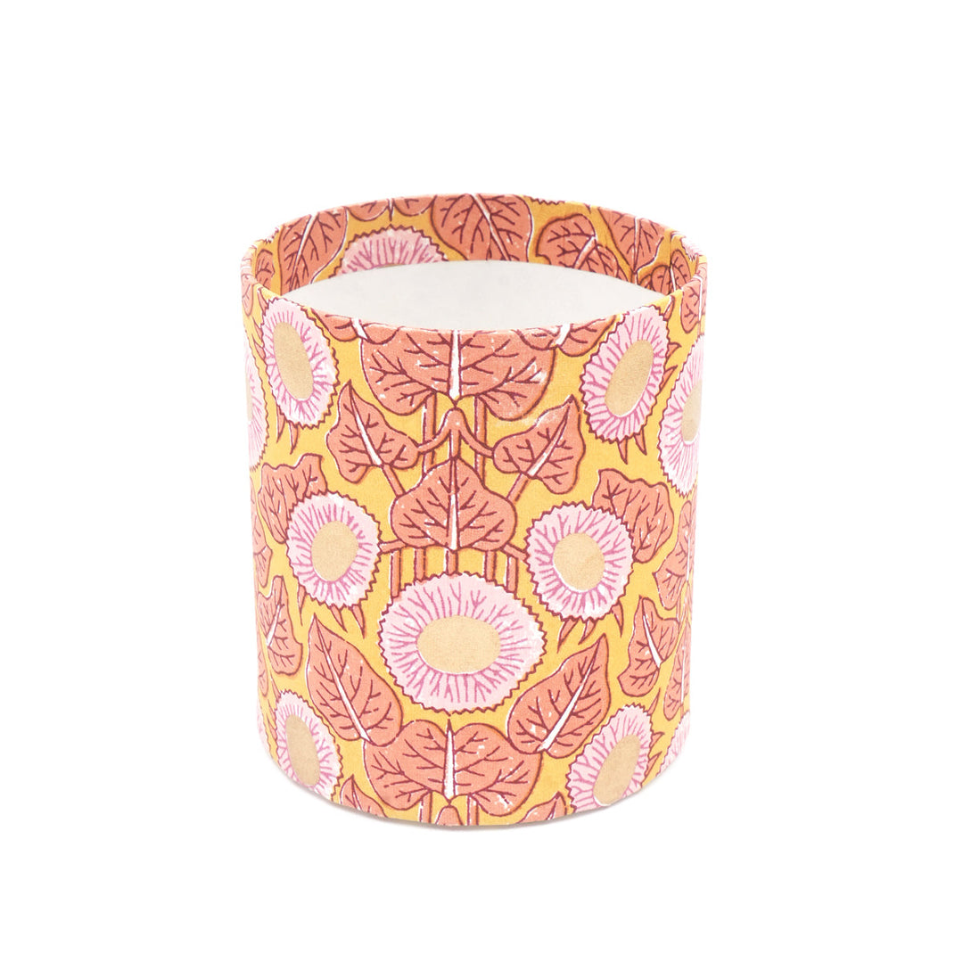 Screen Printed Recycled Cotton Round Nested Boxes – Eco-Friendly Storage with Artistic Flair - RPP.BX.92