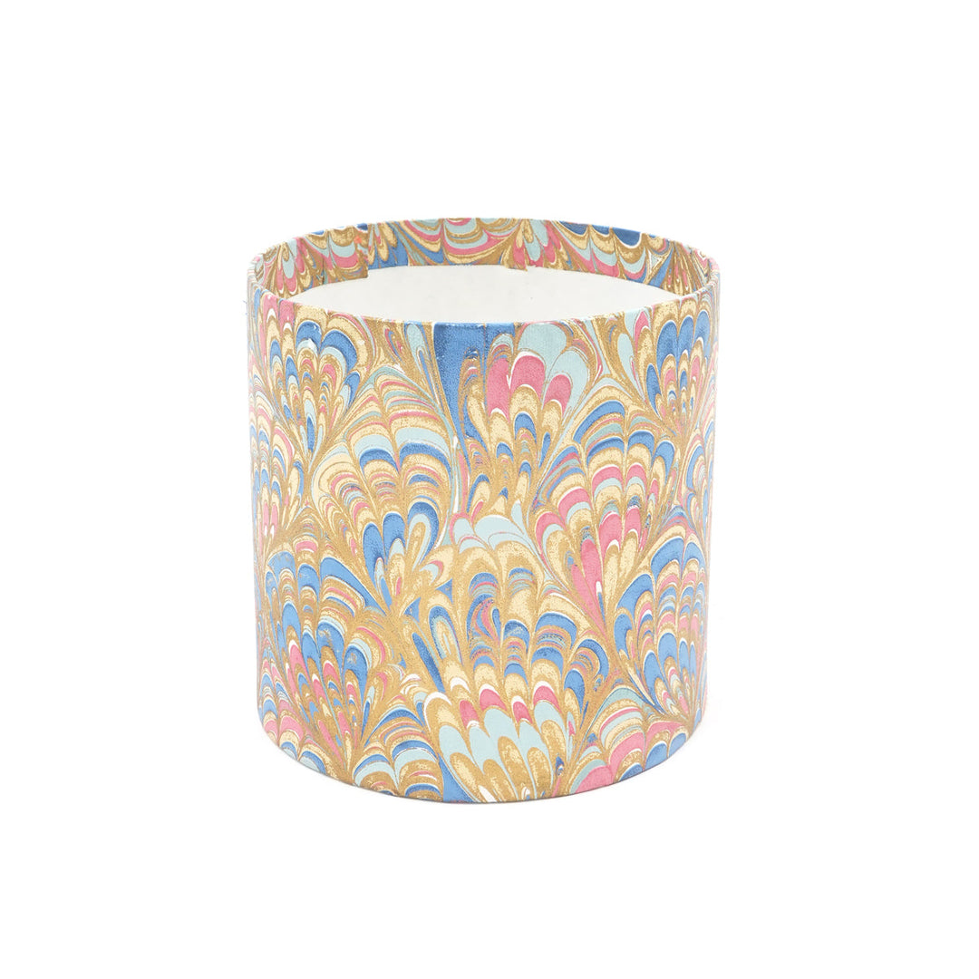 Screen Printed Recycled Cotton Round Nested Boxes – Eco-Friendly Storage with Artistic Flair - RPP.BX.94