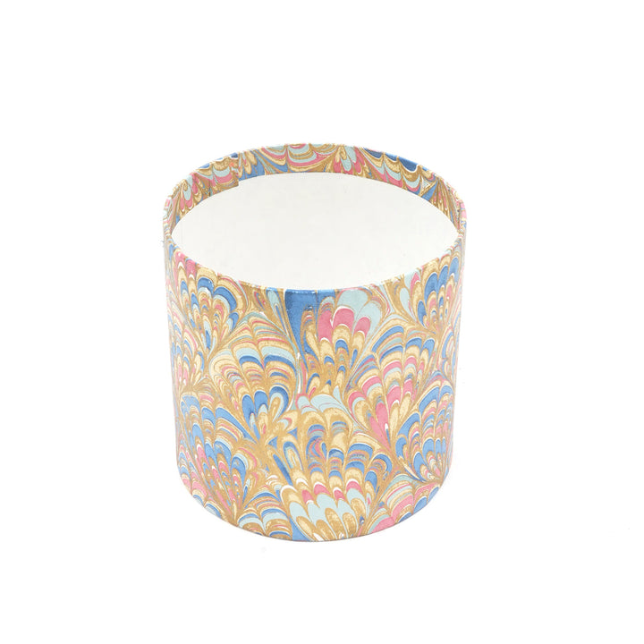 Screen Printed Recycled Cotton Round Nested Boxes – Eco-Friendly Storage with Artistic Flair - RPP.BX.94