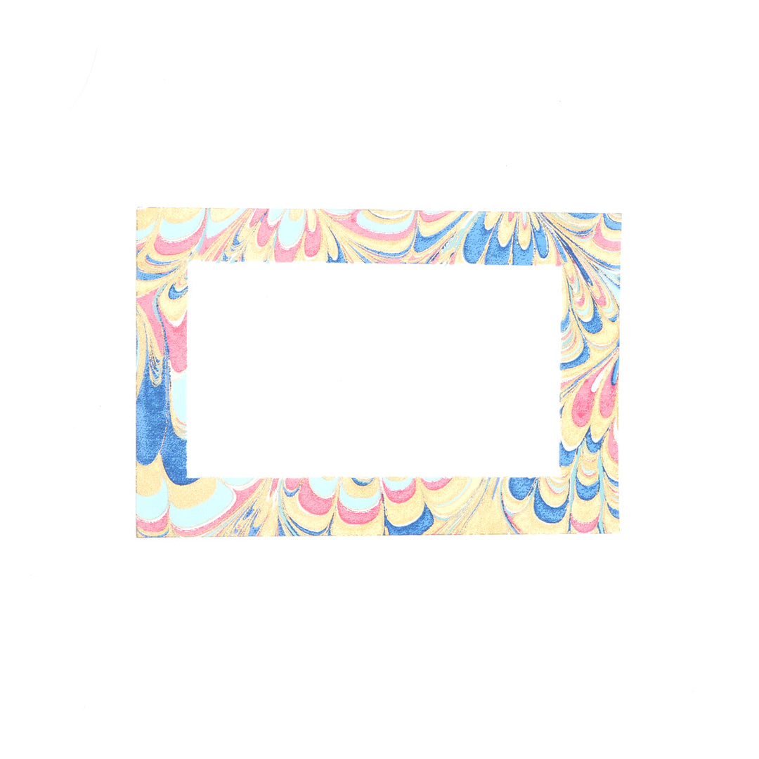 Set of 20 Screen Printed Recycled Cotton Cards with Box – Eco-Friendly Greeting Cards - RPP.CRD.114
