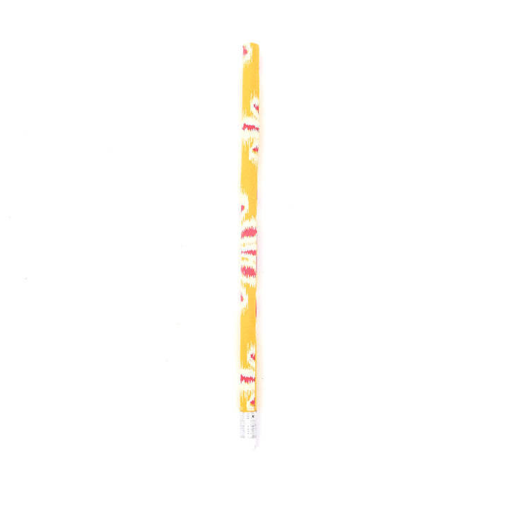Screen Printed Recycled Cotton Paper Pencils Set of 5 in Glass Tube – Eco-Friendly Writing Tools - RPP.PNCL.120