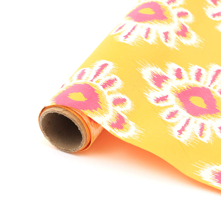 Screen Printed Recycled Cotton Paper Gift Wrap Roll – Eco-Friendly & Stylish Packaging - RPP.WRP.104