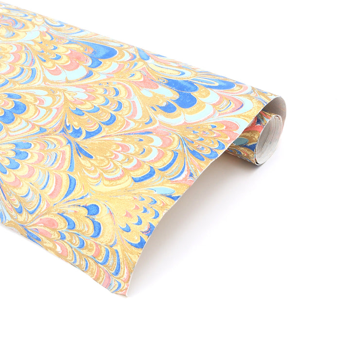 Screen Printed Recycled Cotton Paper Gift Wrap Roll – Eco-Friendly & Stylish Packaging - RPP.WRP.107