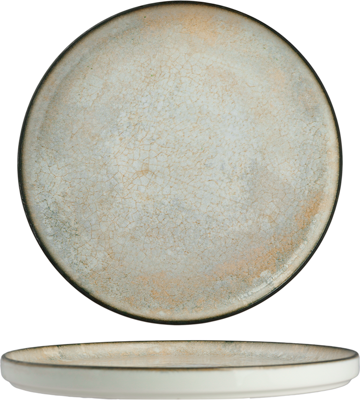 Ariane Cascade Stackable Plate 27CM – Set of 4 | Porcelain Tableware for Hotels & Restaurants